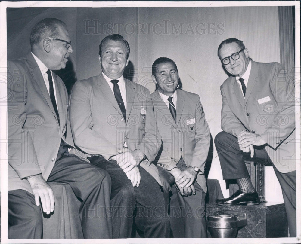 1970 Detroit Bowling Officers Press Photo - Historic Images