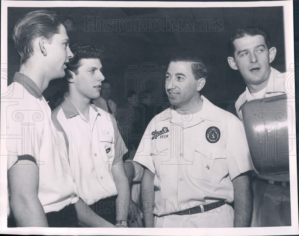 1964 Detroit Bowlers Press Photo - Historic Images