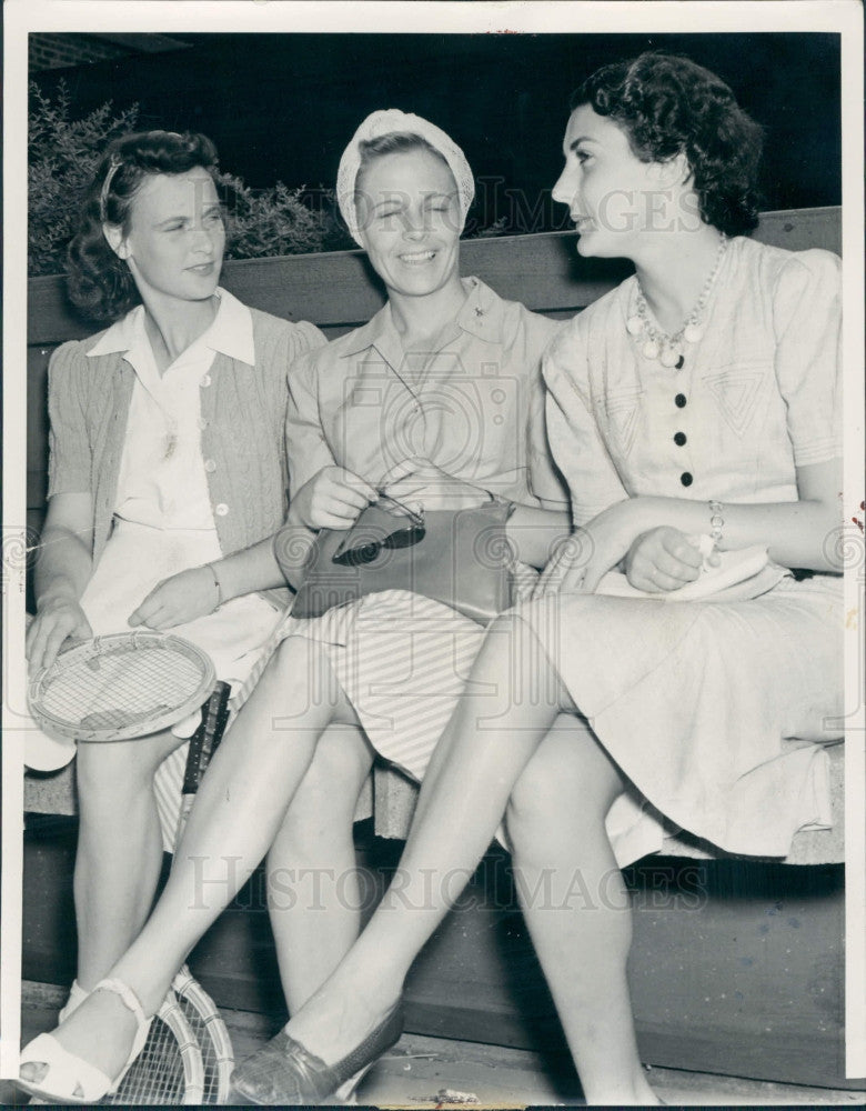 1940 Tennis Champs Marble Wolfenden Brown Press Photo - Historic Images