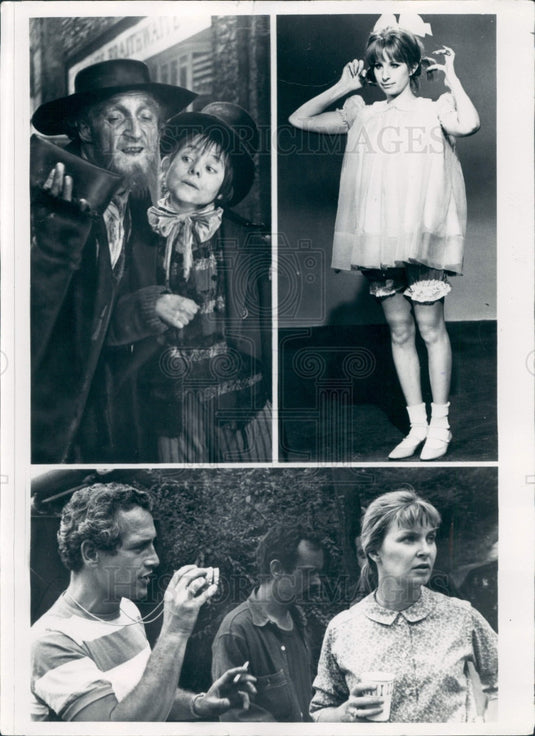 1969 Newman Woodward Streisand Moody Wild Press Photo - Historic Images