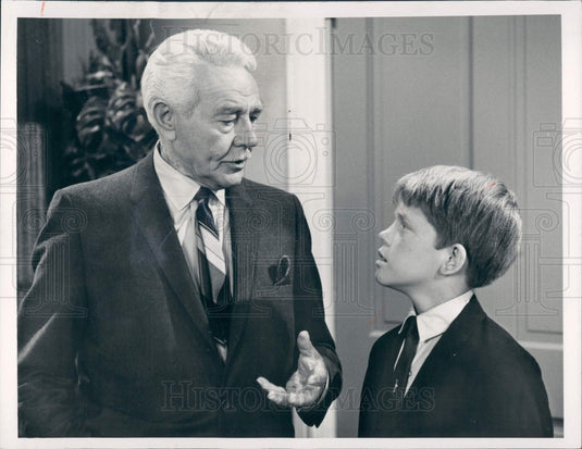 1966 Actors Ron Howard Charles Ruggles Press Photo - Historic Images