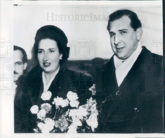 1948 Spain Pince Don Juan & Wife Press Photo - Historic Images