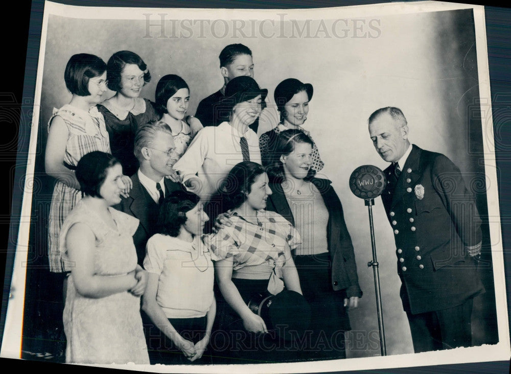 Undated Detroit Fire Dept Harry Smoky Rogers Photo - Historic Images