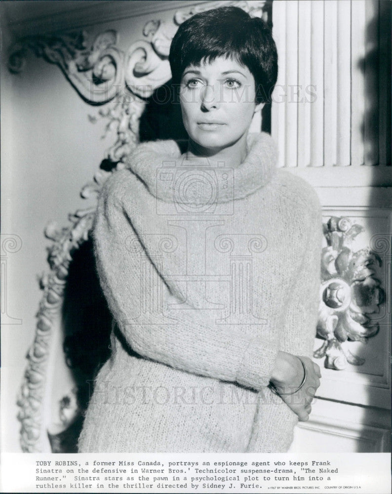 1967 Actress Toby Robins Press Photo - Historic Images