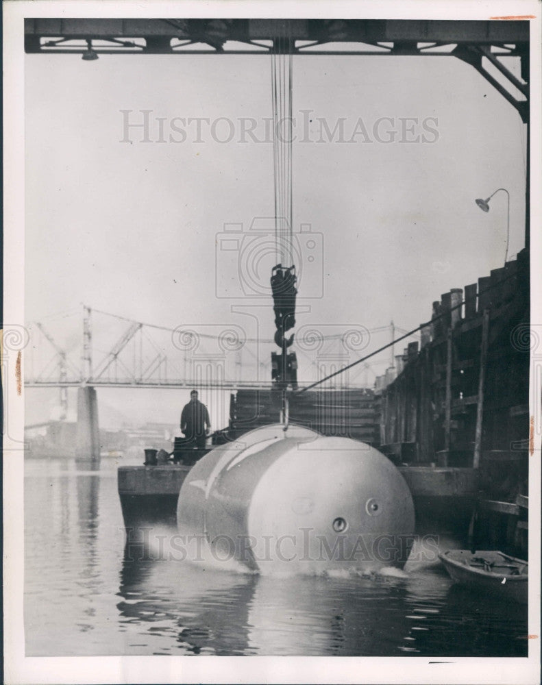 1946 US Army Waterproof Storage Cans Press Photo - Historic Images