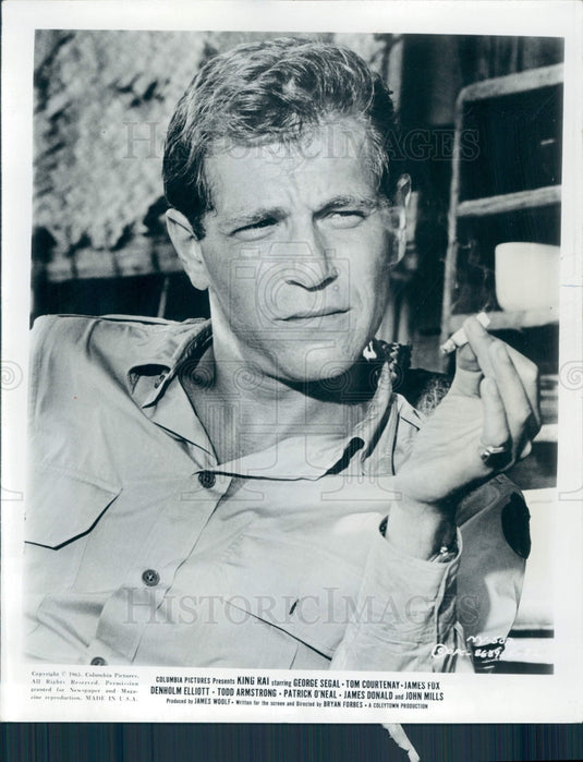 1965 Actor George Segal Press Photo - Historic Images