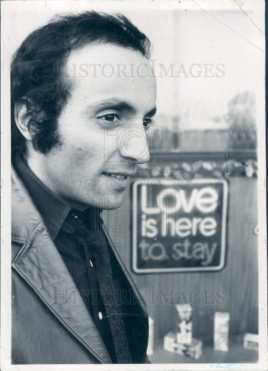 1970 Love Story Author Erich Segal Press Photo - Historic Images