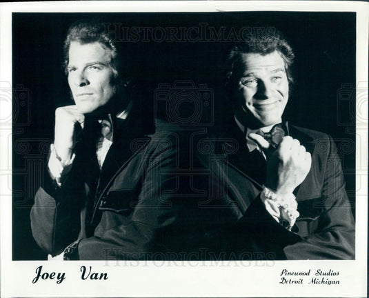 1970 Comic Impressionist Joey Van Press Photo - Historic Images