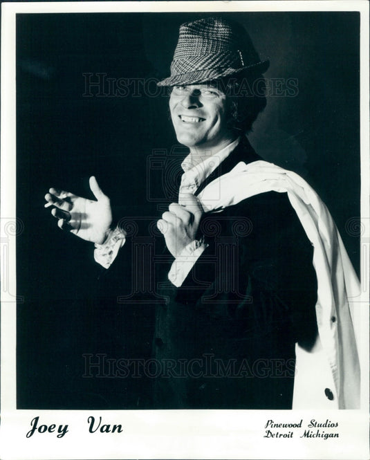 1972 Comic Impressionist Joey Van Press Photo - Historic Images
