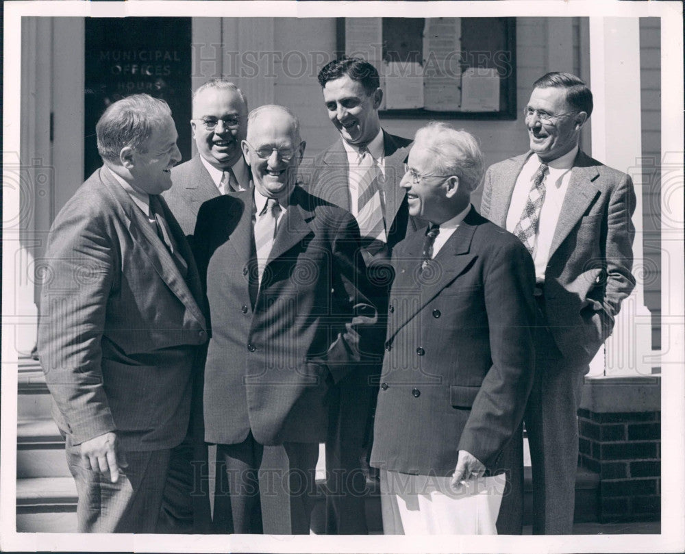 1940 Detroit Councilman Eugene Van Antwerp Press Photo - Historic Images