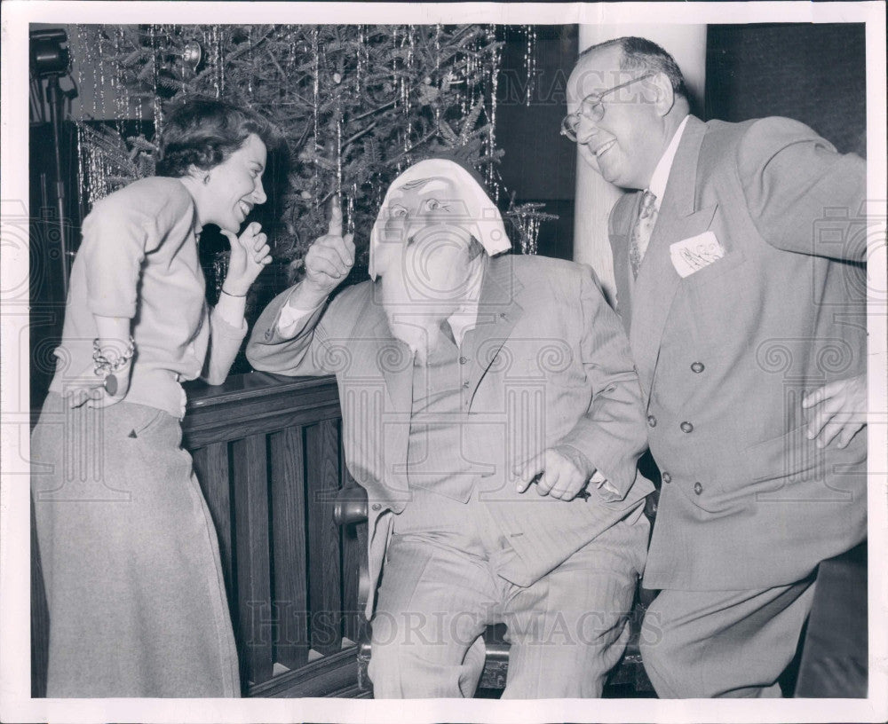 1953 Detroit Councilman Eugene Van Antwerp Press Photo - Historic Images