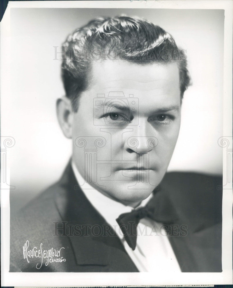 1953 Actor Lew Valentine Press Photo - Historic Images