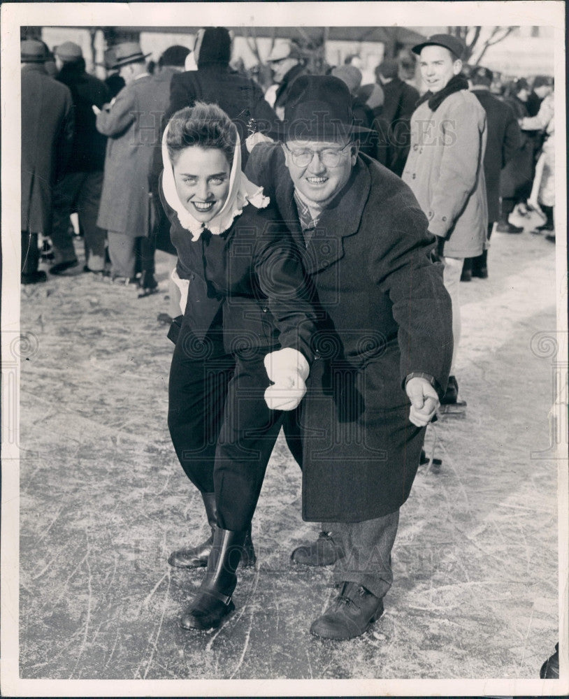 1948 Detroit News Writer George E. Van Press Photo - Historic Images