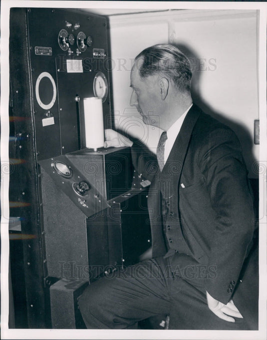 1938 Detroit News Charles Vance Press Photo - Historic Images
