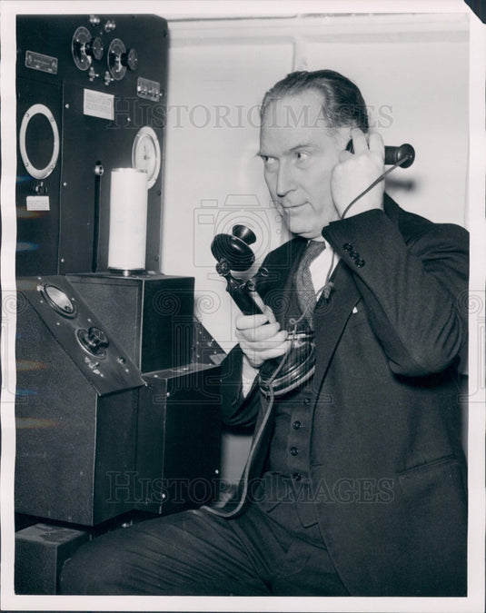 1938 Detroit News Charles Vance Press Photo - Historic Images