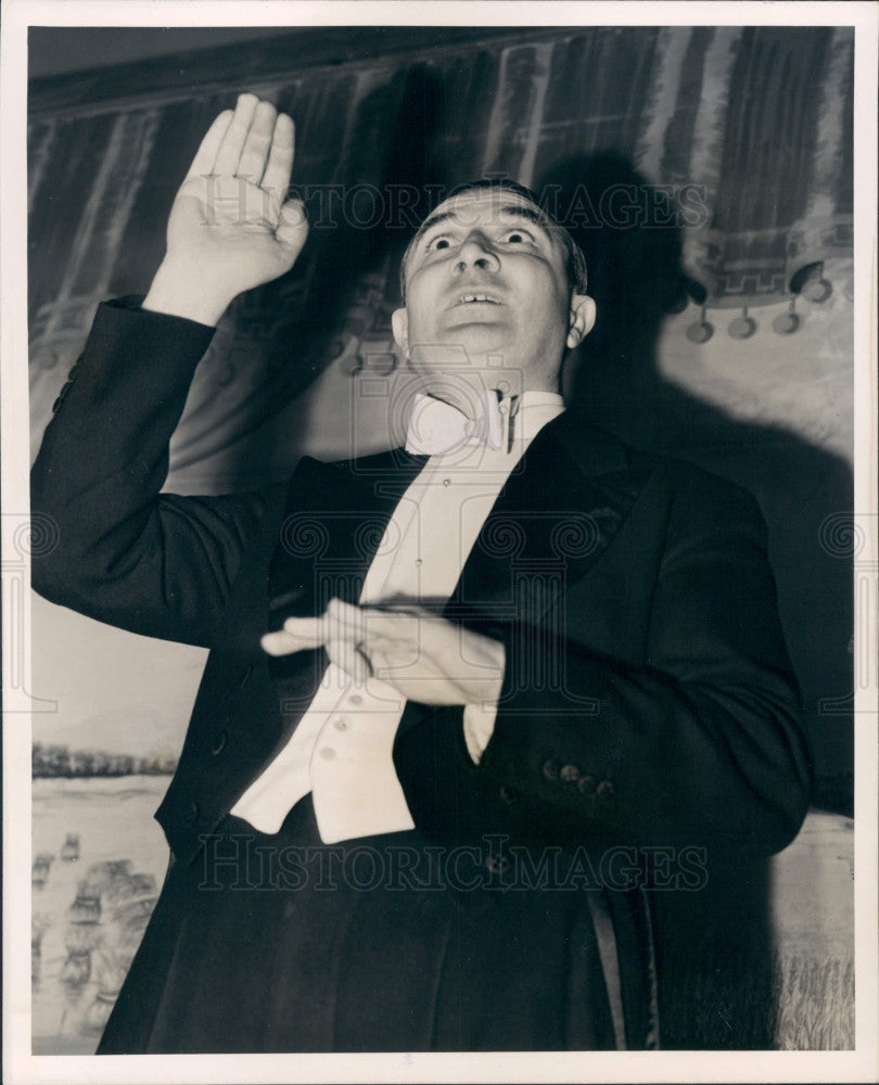 1941 Music Director Nicolas Vamasesgu Press Photo - Historic Images