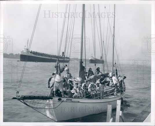 1955 Detroit Riverama Press Photo - Historic Images