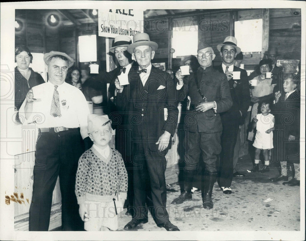 1932 Detroit American Legion Convention Press Photo - Historic Images