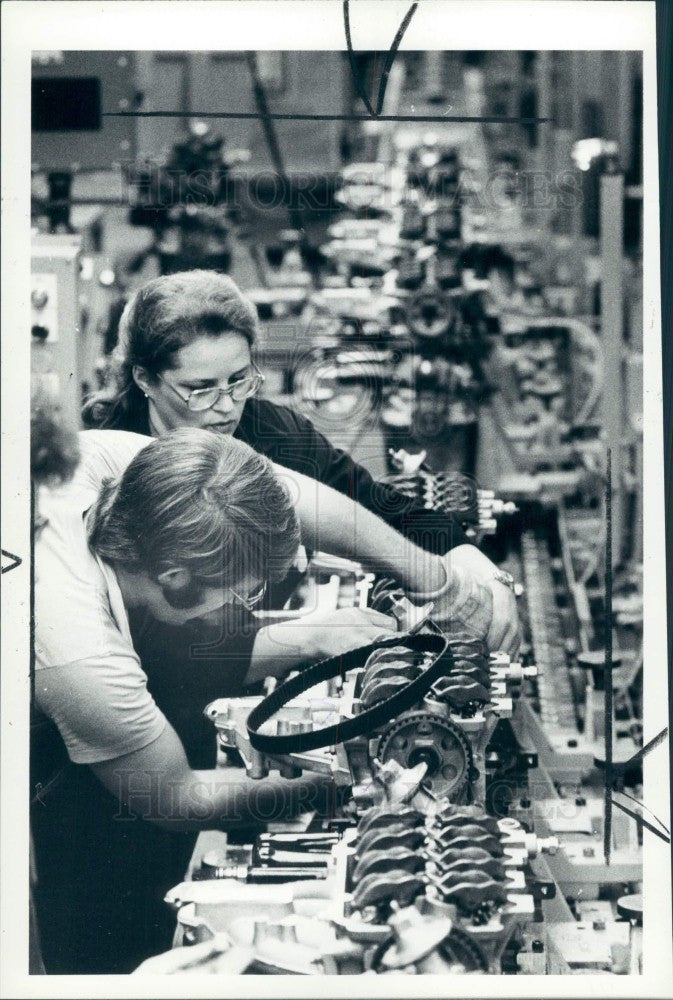 1980 Dearborn MI Ford Motor Co Plant Press Photo - Historic Images