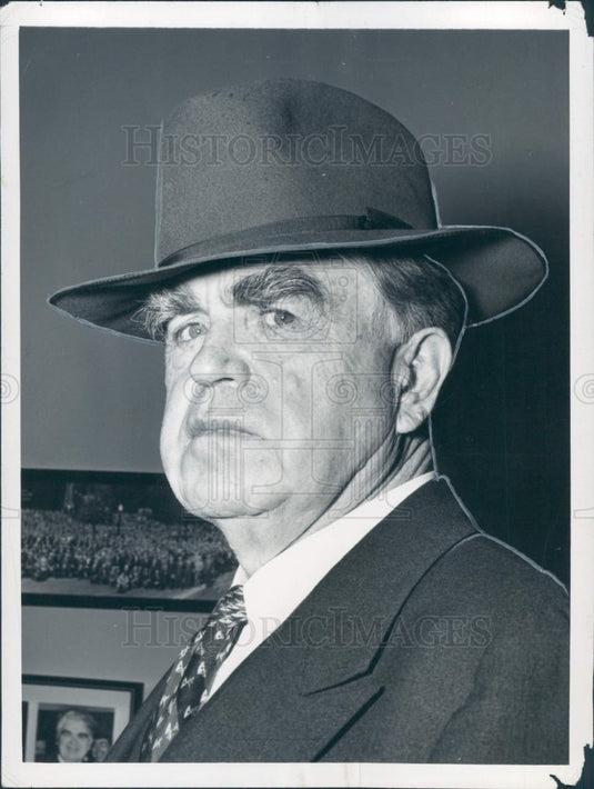 1948 Labor Leader John L Lewis UMW Press Photo - Historic Images