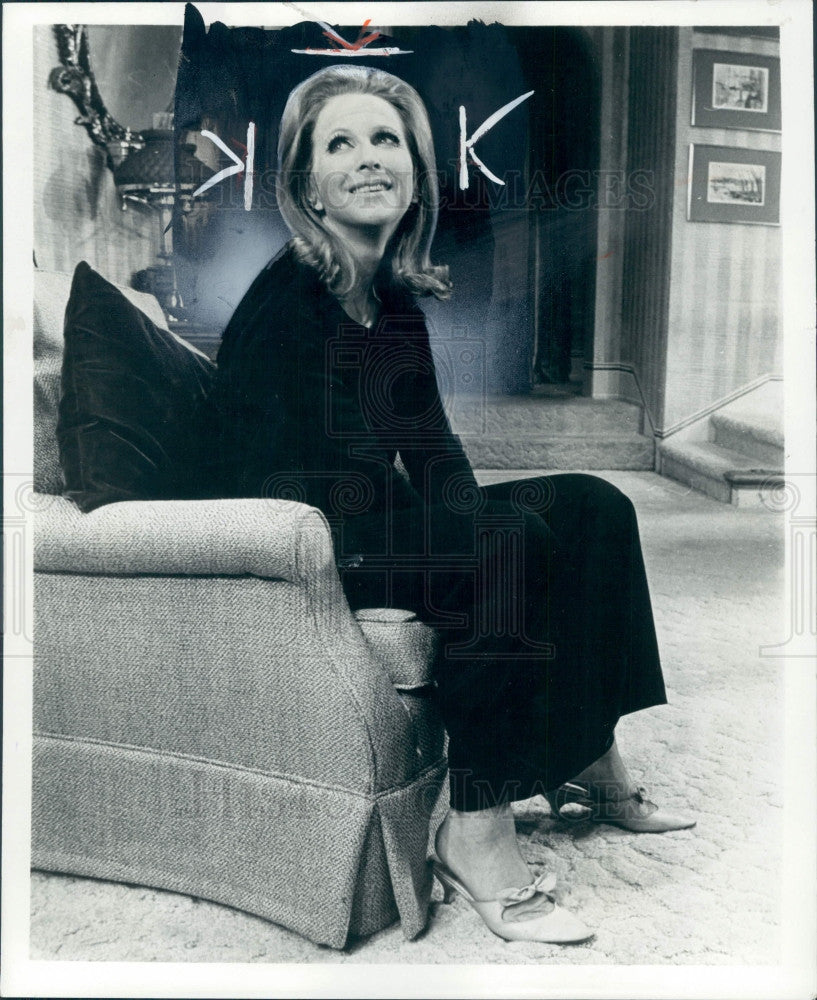 1969 Actress Julie Harris Press Photo - Historic Images