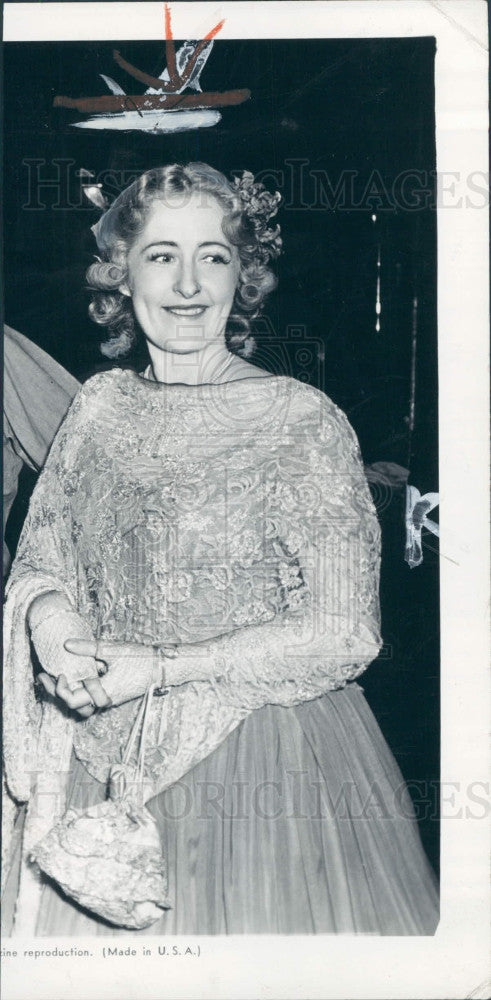 1941 Actress Mildred Harris Press Photo - Historic Images
