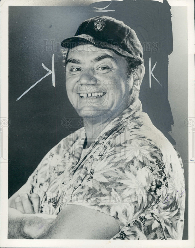 1962 Actor Ernest Borgnine Press Photo - Historic Images