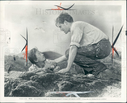 1962 Actor Jeffrey Hunter Press Photo - Historic Images