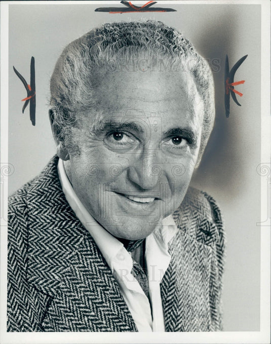 1975 Actor Sheldon Leonard Press Photo - Historic Images