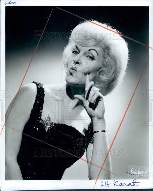 1969 Pianist/Singer Bea Bea Benson Press Photo - Historic Images