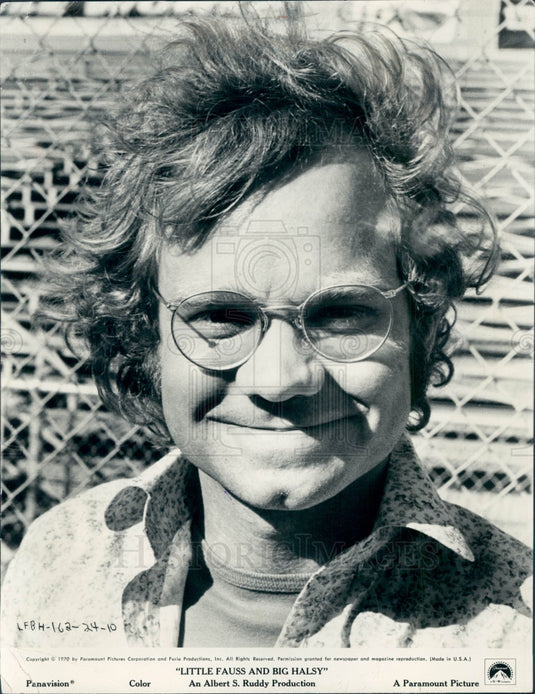 1970 Actor Michael Pollard Press Photo - Historic Images