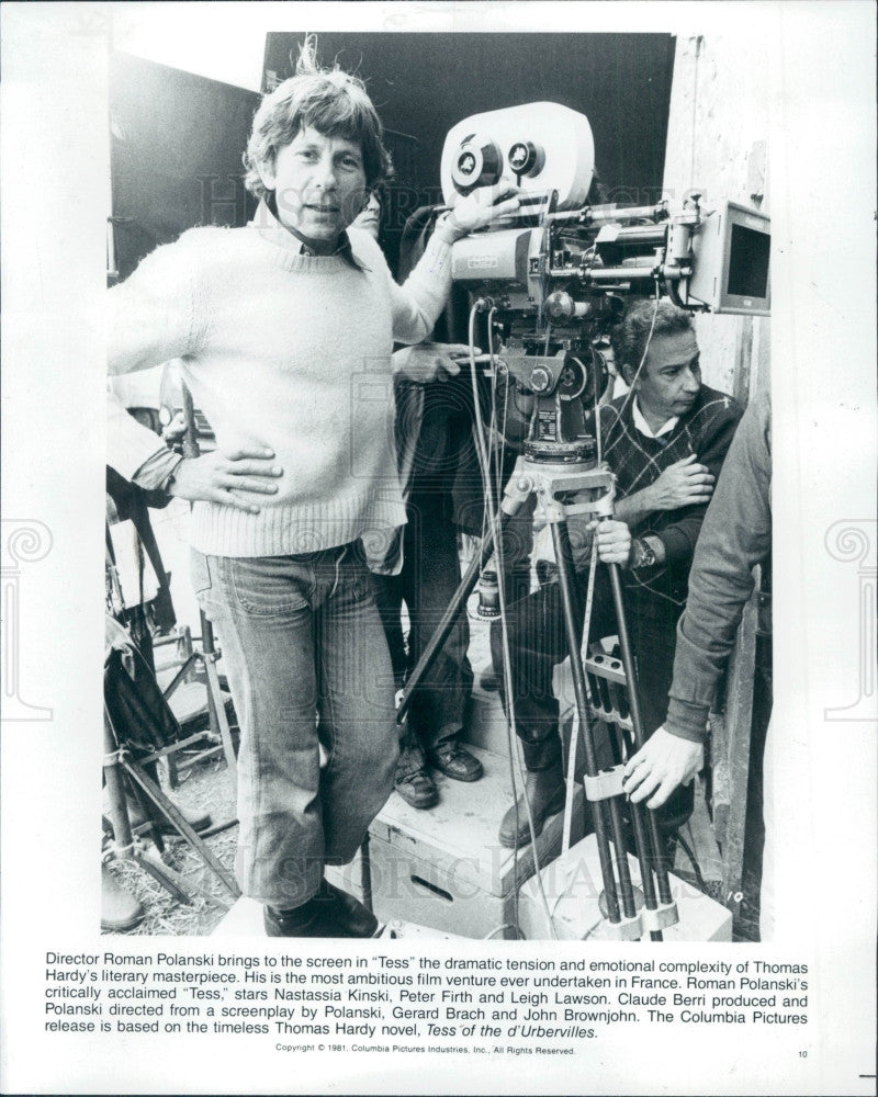 1981 Movie Director Roman Polanski Press Photo - Historic Images