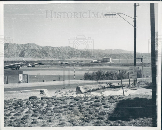 1959 Israel Frontier Town Elath Press Photo - Historic Images