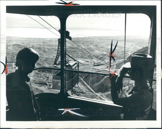 1973 Masada Israel Press Photo - Historic Images
