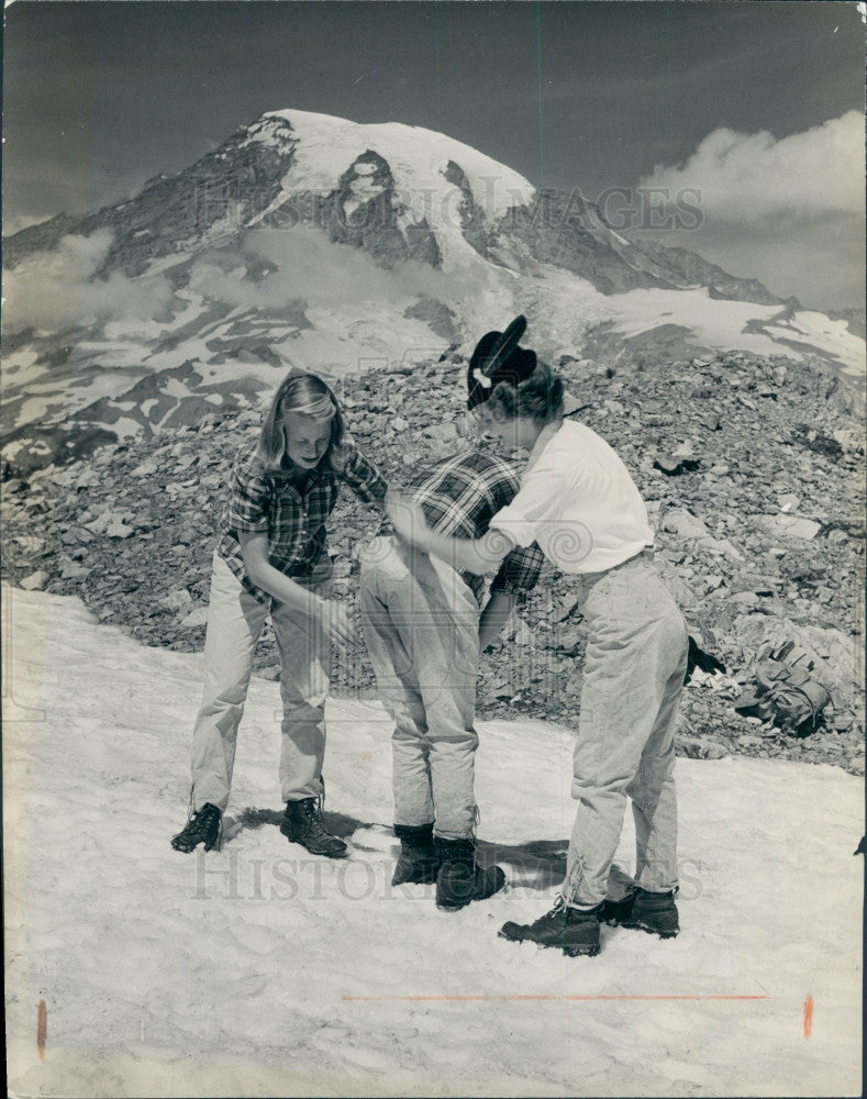 1950 Washington Mt Ranier Press Photo - Historic Images