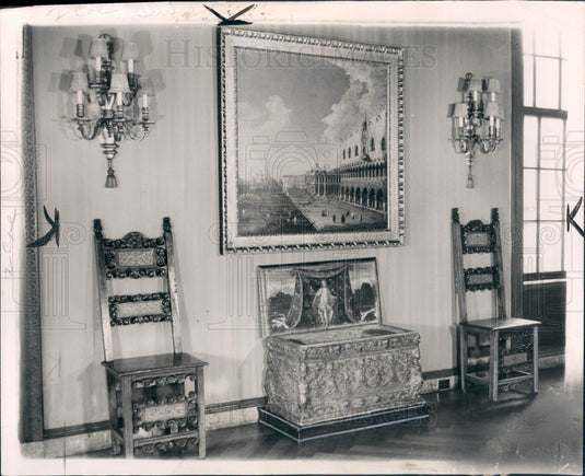 1936 Detroit Institute of Arts Press Photo - Historic Images
