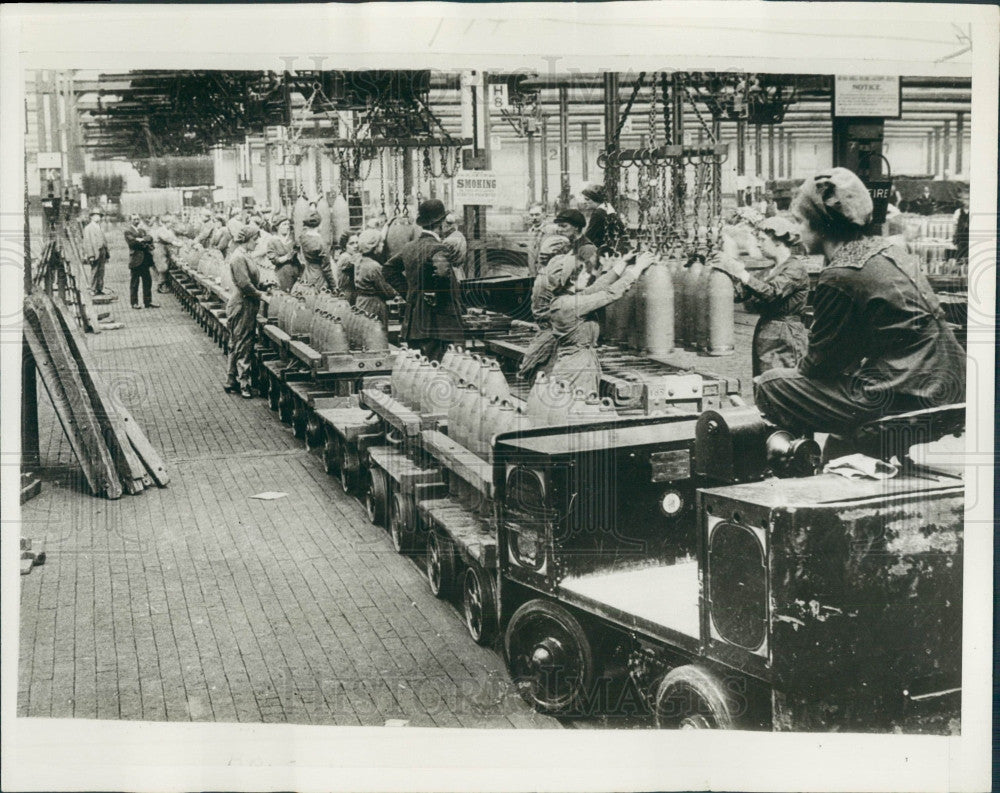 1934 Britain Woolrich Arsenal Press Photo - Historic Images