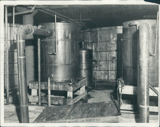 1931 Detroit Brewery Leonard Warehouse Press Photo - Historic Images