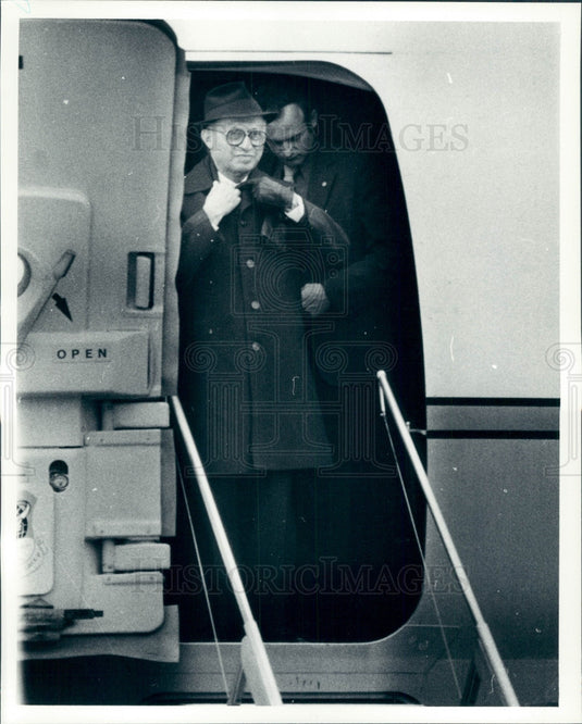 1980 Israel Prime Minister Menachem Begin Press Photo - Historic Images