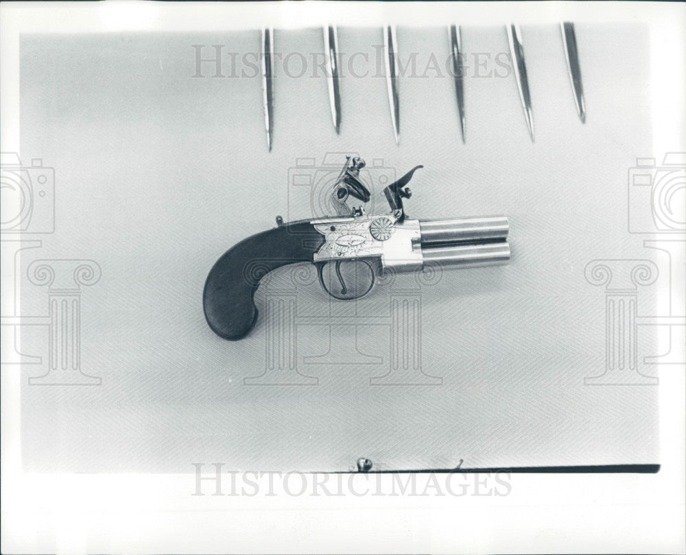 1975 English Flintlock Press Photo - Historic Images