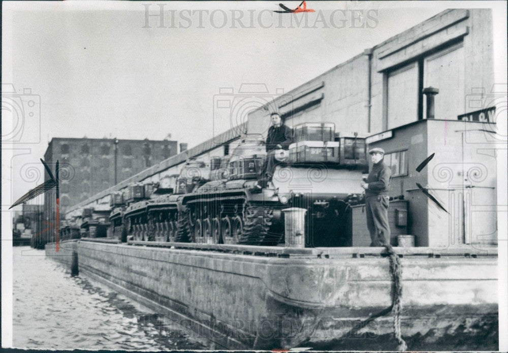 1956 M-41 Walker Bulldog Tanks Press Photo - Historic Images