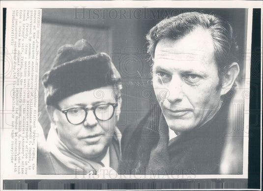 1972 Author Clifford Irving Con Man Press Photo - Historic Images