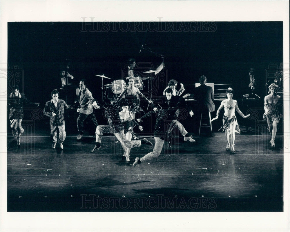 1986 Dancin&#39; the Musical Press Photo - Historic Images