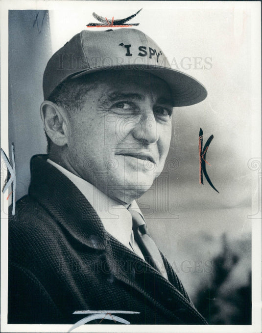 1966 Actor Sheldon Leonard Press Photo - Historic Images