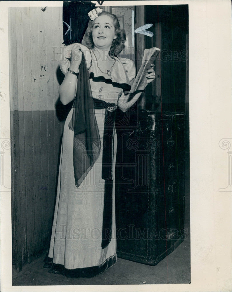 1938 Actress Mildred Harris Press Photo - Historic Images