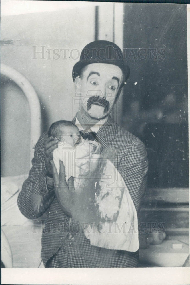 1962 Comedian Harry Snub Pollard Press Photo - Historic Images