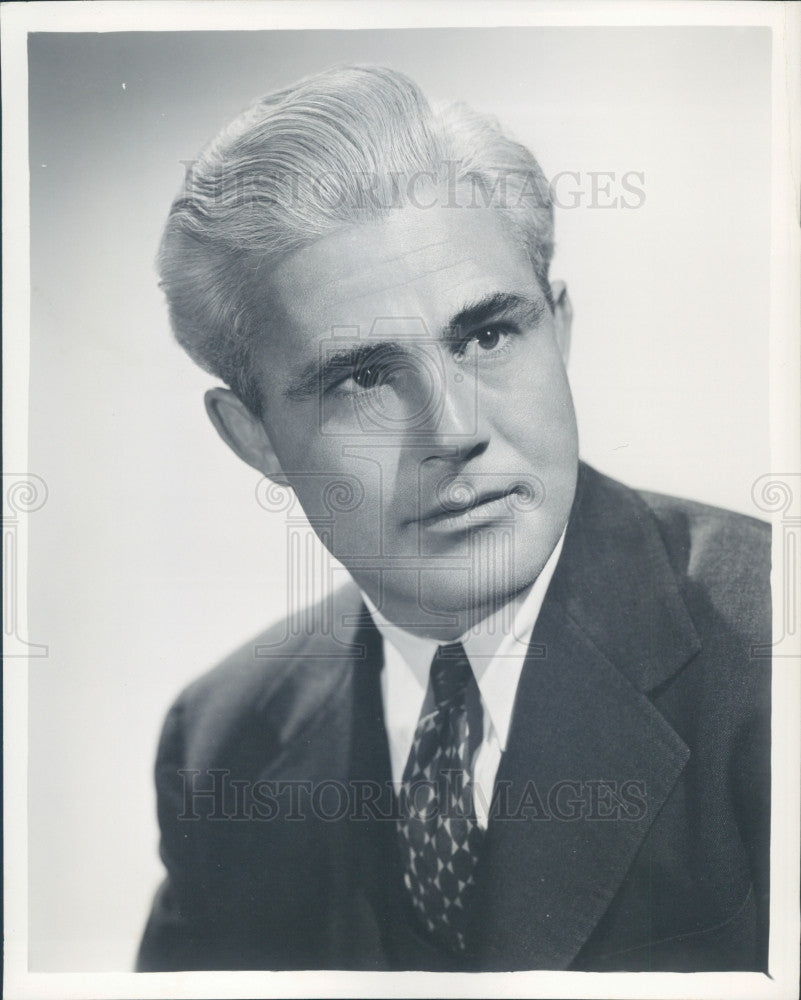 1953 Actor Sydney Smith Press Photo - Historic Images