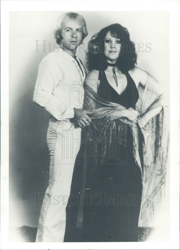 1979 Singers Mike &amp; Barbara Smith Press Photo - Historic Images