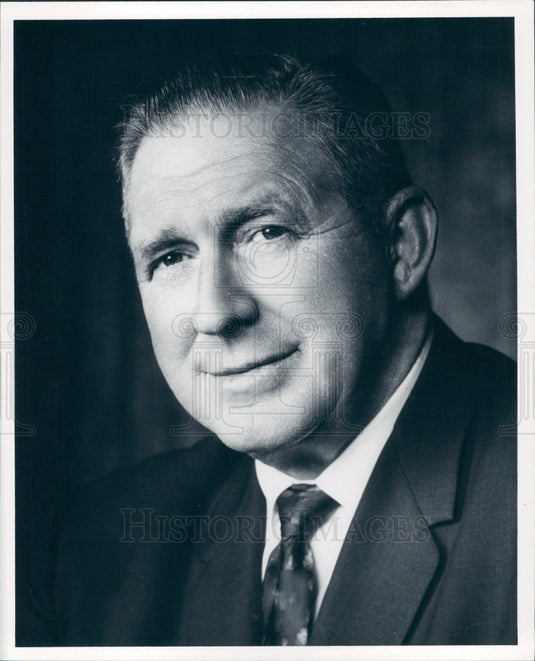 1969 Labor Leader Floyd Smith IAM Pres Press Photo - Historic Images