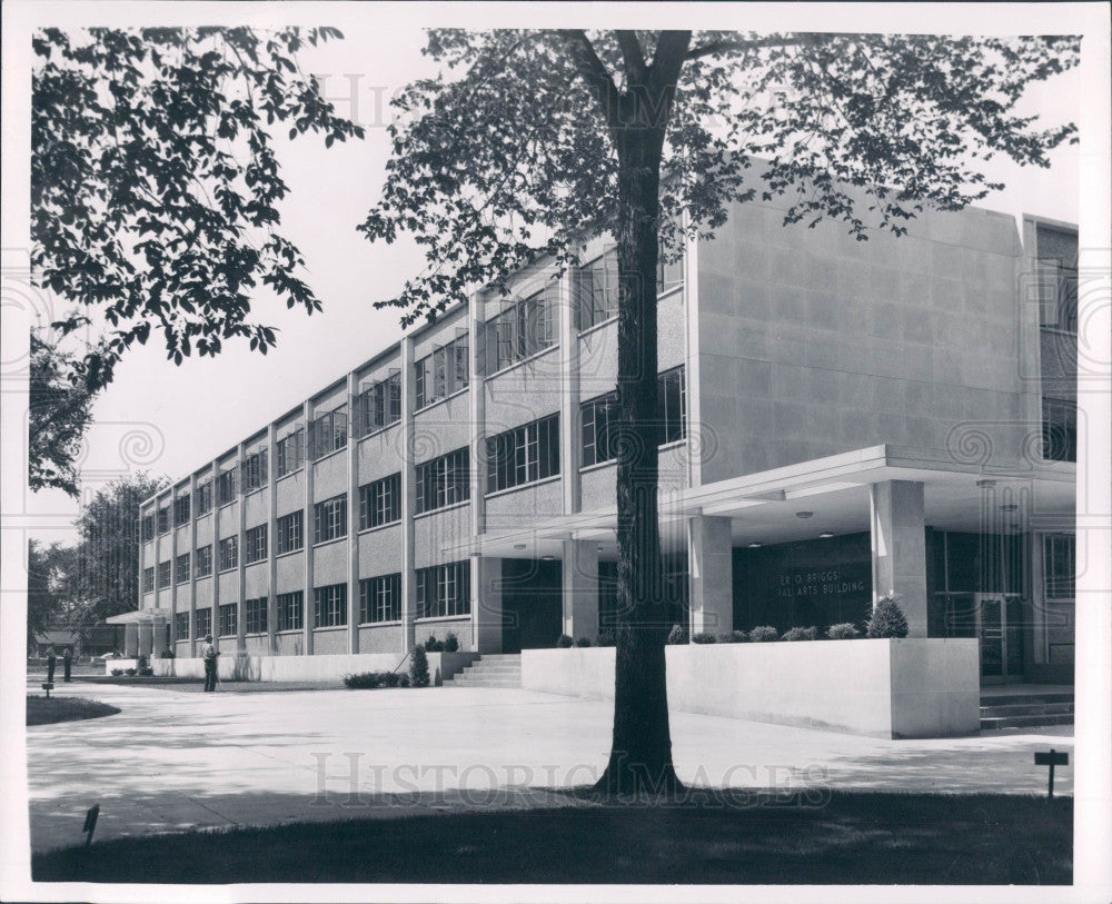 1958 Univ Detroit Walter Brigg Liberal Arts Press Photo - Historic Images